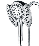 INAVAMZ 2-in-1 rainfall shower head for full-body coverage and comfort