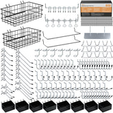 INCLY pegboard bins 8-pack for quick parts sorting and easy access