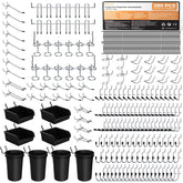 INCLY pegboard bins keep small parts organized and within easy reach