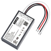 Inexaccessories 60W dimmable LED driver with 12V output and dimmer compatibility for versatile lighting