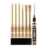 INJORA RC Tool Kit 6 in 1 Allen keys provide precise torque for SCX24 tuning