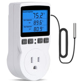 INKBIRDPLUS plug-in thermostat front view for precise home temperature control.