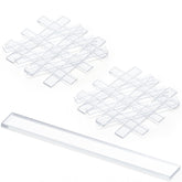 Innconee clear setting blocks pack for easy glass installations