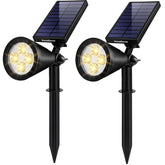 InnoGear solar light with adjustable panel for optimized sunlight capture.
