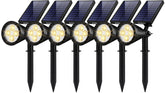 InnoGear solar lights with adjustable panel capture sunlight efficiently for consistent charging.