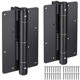 Insaga self-closing gate hinges demonstrate reliable, hands-free closure for wood and vinyl gates.