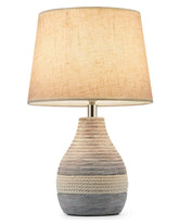 INTELIVE 13-inch cordless lamp on a table with remote for ambient lighting