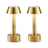 INTELIVE cordless table lamp on dining table creates warm ambiance for meals