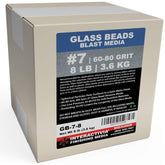INTERACTIVIA #7 Glass Beads in bag for medium grit peening.