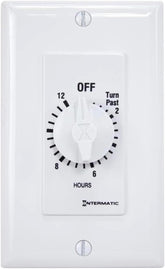 Intermatic SW12HWK 12-hour timer dial for precise daily control of lighting.