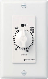 Intermatic SW60MWK front dial timer enables simple 60-minute energy control.