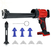 IOHBThe cordless caulking gun with LED light illuminates joints for precise sealing.