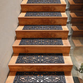 IRONGATE stair treads on outdoor steps show non-slip grip in wet weather