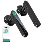 IRONZON fingerprint door lock front view emphasizes secure entry.
