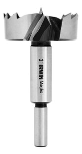 IRWIN Marples 2-inch Forstner bit with ultra-sharp cutting teeth for smooth pocket holes