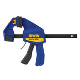 IRWIN Quick-Grip bar clamp one-handed 6-inch for precise holding and single-handed use.