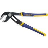 IRWIN VISE-GRIP GrooveLock V-Jaw pliers provide precise grip on diverse shapes