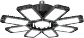 ISKYDRAW LED garage light 240W ceiling brightens the workshop for precise tasks.