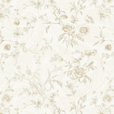 Ismoon floral peel and stick wallpaper beige branch pattern close-up for elegant wall decor