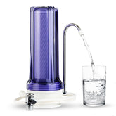ispring CKC1C clear housing shows filter status at a glance for easy maintenance