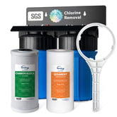 iSpring WGB21B whole-house filtration system ready for installation for clean taps.