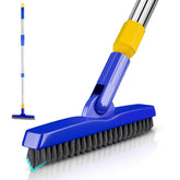 ITTAR grout brush with long adjustable handle reaches distant grout lines