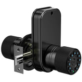 iuknob double-sided keypad door knob on door for secure two-way entry