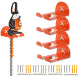iulrtba upgraded trimmer rack wall mount secures tools neatly on the wall