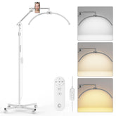 iVict Half Moon Light lamp head delivering shadow-free precision for eyelash work