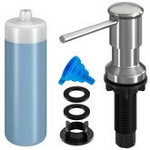 Izolor brushed nickel dish soap dispenser adds durable style to the kitchen.