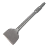 JACKCHEN 4in wide tile chisel with 30mm hex for tile removal