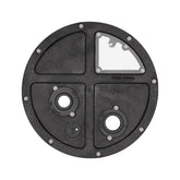 Jackel sump basin cover with outer diameter 20.5 inches for a secure basement fit.