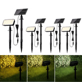 JACKYLED solar panel location for optimal sun exposure and efficient charging