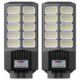 Jadisi solar street light with dusk-to-dawn sensor for outdoor lighting