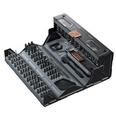 Jakemy 180-in-1 screwdriver set with organized bits for quick laptop repairs