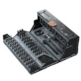 Jakemy 180-in-1 screwdriver case, portable electronics repair on the go.