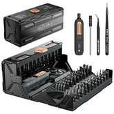 JAKEMY precision screwdriver set with 160 magnetic bits for versatile electronics repair