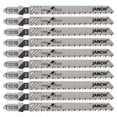Janchi T101B blades, 4-inch length, for clean straight cuts in wood.