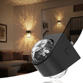 JandCase star projector night light on wall for calming ceiling display.