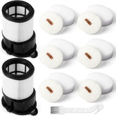 Janedtcyy post-motor HEPA filters for Shark IP1251/IP3251 capturing fine dust