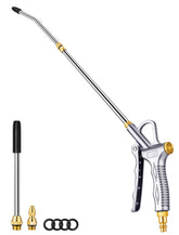 JASTIND Upgrade Air Blow Gun extended nozzle reaches deep spaces for thorough cleaning.