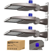 JC-LGL 200W LED parking lot light outdoors delivers bright, even illumination for large areas