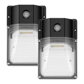JC-LGL 30W LED wall pack front view with wide 3600lm illumination for porches