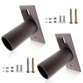 JC-LGL Slip Fitter Adapter Bracket side view shows rugged steel with rustproof coating.