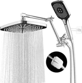 Jcrob 12-inch rainfall shower head for powerful spa-like experience