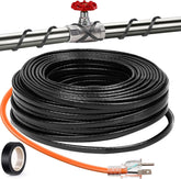 JDZKOMKE 24ft pipe-heating cable installation for reliable pipe protection