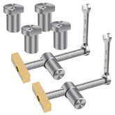JEEJINYAN bench dog clamps assembly showing complete secure-workholding kit