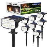 JEJOT solar lights outdoor IP65 brighten walkways in all weather.