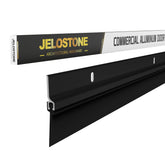 JELOSTONE 2Pack door bottom sweep in aluminum seals exterior doors against drafts