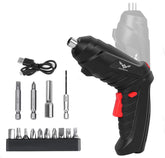 JENABOM 16-in-1 screwdriver front view; compact cordless tool for quick repairs.